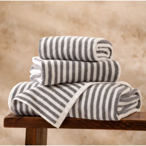 Yard Bath Towel Hebden Grey 70x130cm