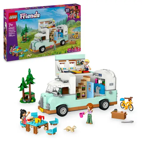 LEGO Friends 42663 Friendship Camper Van Adventure