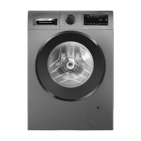 Bosch WGG244ZR10, Serie 6, Frontlader-Waschmaschine, 9 kg, 1400 U/min, entfernt 16 Fleckenarten, SpeedPerfect, maximale Energie- und Wassereinsparung, Nachlegefunktion, extra hygienisch, AquaStop [Energieklasse A]