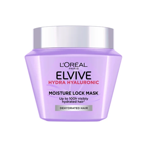L'Oréal Paris Elvive Hydra Hyaluronic Hair Mask with Hyaluronic Acid for Dry Hair 300ml