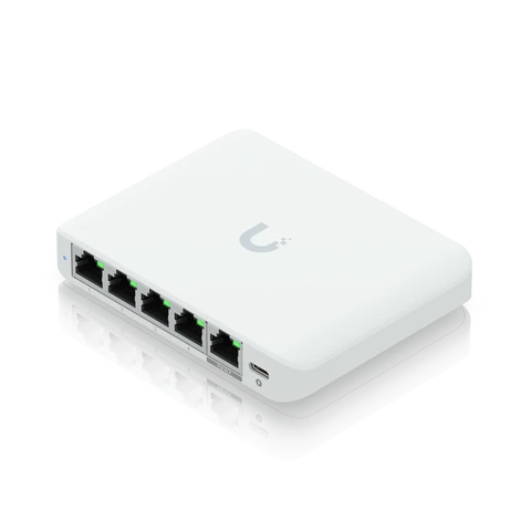 Ubiquiti UniFi Flex Mini 2,5G Managed 2,5G-Ethernet (100/1000/2500) Power over Ethernet (PoE) Desktop Weiß