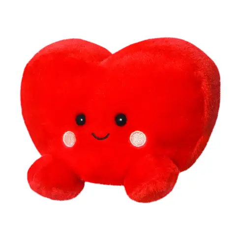 Palm Pals Amore Heart 5in  Soft Toy