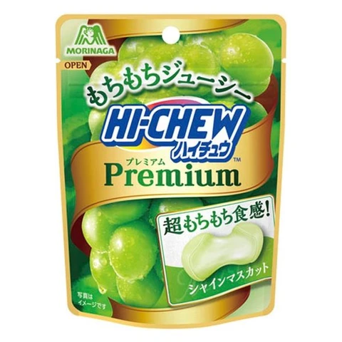 Morinaga Hi-Chew Premium Gummibärchen Shine Muskat 35g
