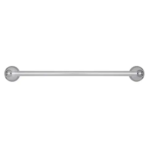 Croydex Westminster Bath Towel Rail Wall Mounted Chrome