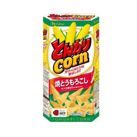 House Foods Tongari Corn Snack Roasted  68g/bag 玉米零食 烤玉米味  68g/袋