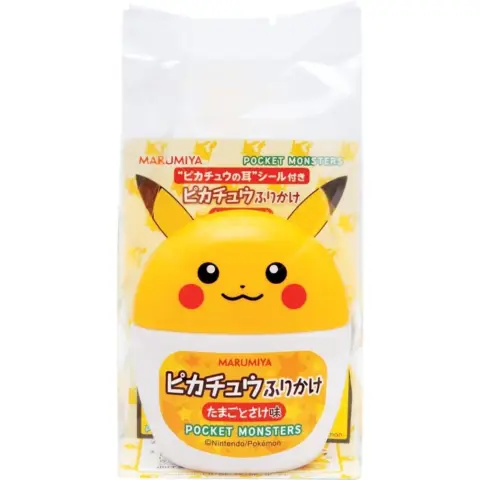 Pikachu Container Furikake(Rice Seasoning) 20g/box  皮卡丘造型容器 拌饭料 20g/盒