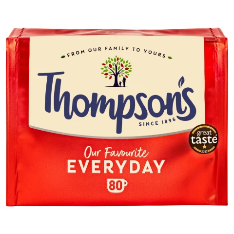 Thompson's Everyday Tea 80 Bags 250g