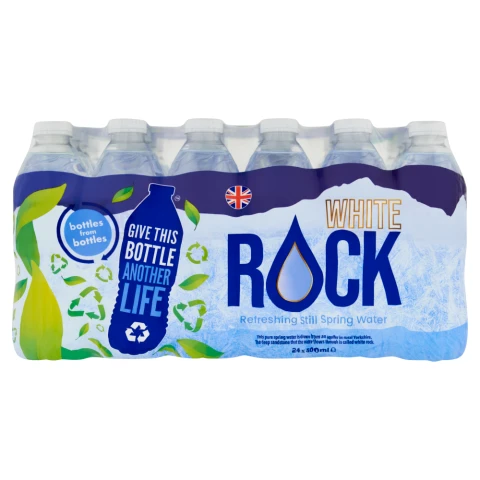 White Rock Spring Water Water 24 X 500ml