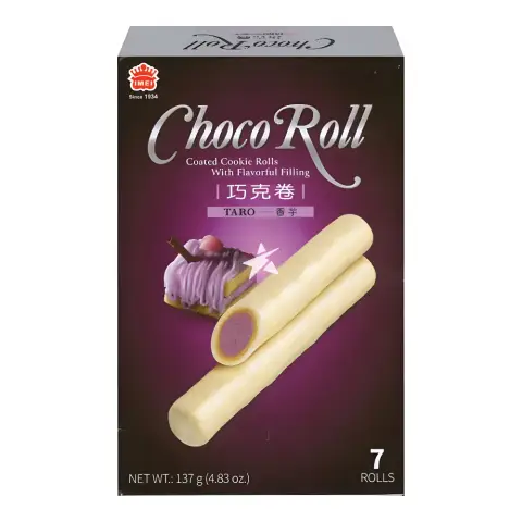 I MEI Choco Roll - Taro 義美巧克力卷-香芋137g