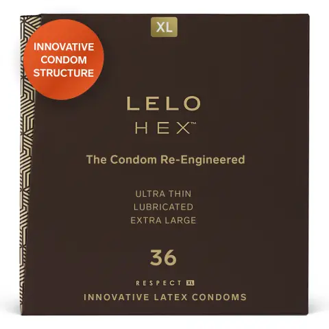 LELO HEX REspect XL 36-pack