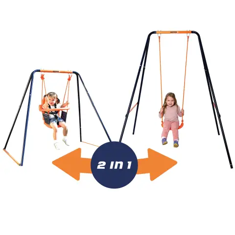 Hedstrom Deluxe 2 in 1 Swing