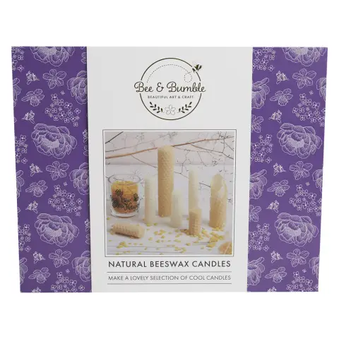 Bee & Bumble Natural Beeswax Candle Kit