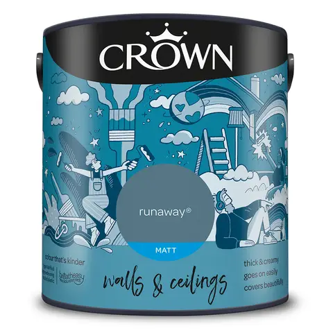 Crown Matt Emulsion Runaway 2.5L