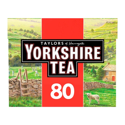 Taylors of Harrogate Yorkshire Tea 80 Tea Bags 250g