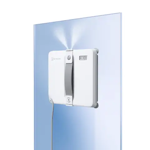 ECOVACS mini 2 (weiß/silber) ist ein intelligenter Fensterreinigungsroboter, ausgestattet mit einem Ultrasprüh-System, einem innovativen Steigsystem für geradliniges und stabiles Klettern, verbesserten 4 Eckbürsten und der WIN-SLAM 4.0-Technologie für eine mühelose Fensterreinigung.
