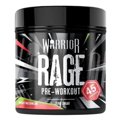 Warrior RAGE Pre-Workout-Supplement 392 g Wicked Watermelon