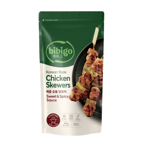 BIBIGO Hähnchenspieße Süß & Würzig 180g