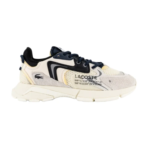 Sneakers Lacoste L003 NEO 123 1 SMA Couleur Blanc cassé/Noir Pointure 40