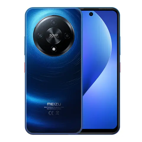 MEIZU Mblu22 Pro Smartphone, MediaTek Helio G81, 6,79 Zoll FHD, 90 Hz, 50 MP Ultra‑HD‑Kamerasystem (CMOS‑Sensor), 18W Schnellladung, 5000mAh Hochkapazitätsakku, Meeresblau, Multi‑Pixel