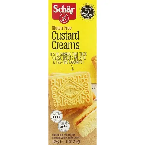Schar Gluten Free Custard Creams 125g