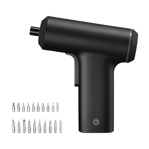 ochama x J.ZAO Elektrischer Schraubendreher | 3,6V Nennspannung, 5N·m maximales Drehmoment, 240U/min Drehzahl, 2000mAh Lithiumbatterie, mit LED-Ringlicht / Type-C-Kabel / Aufbewahrungstasche / Bedienungsanleitung