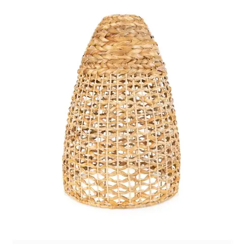 Candlelight Pendant Shade Bell Water Hyacinth Natural