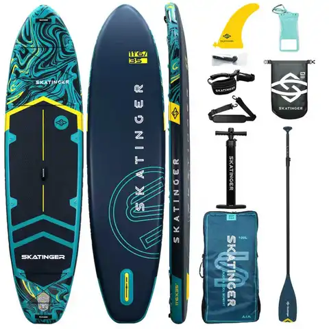 SKATINGER Prana dark blue  11'6"*35"*6"