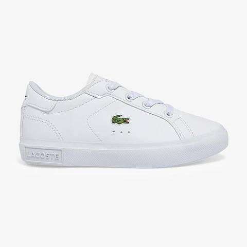 LACOSTE POWERCOURT 0721 3 SUI WHT/WHT   40.5