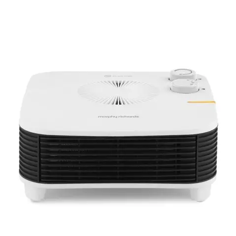 Morphy Richards HeatFlux 2kW Flat Fan Heater – White, Adjustable Thermostat, 825100