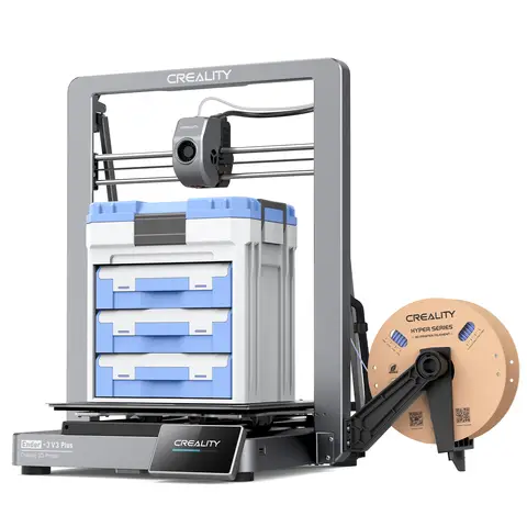 Creality Ender 3 V3 Plus imprimante 3D avec vitesse de 600 mm/s - 300 x 300 x 330 mm