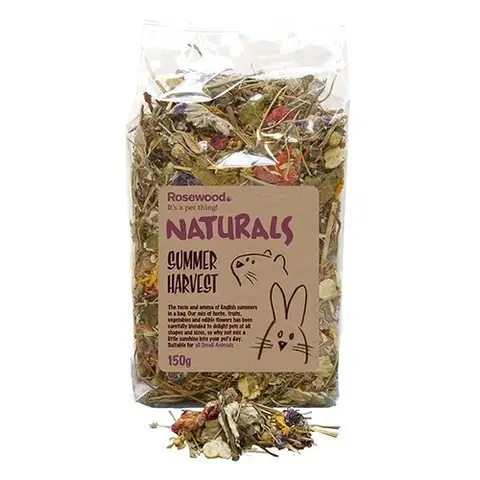 Rosewood Naturals Summer Harvest Salad Small Animal Treat, 150g