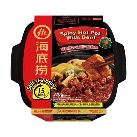 Haidilao Self-heating Hot Pot - Spicy Beef 370g