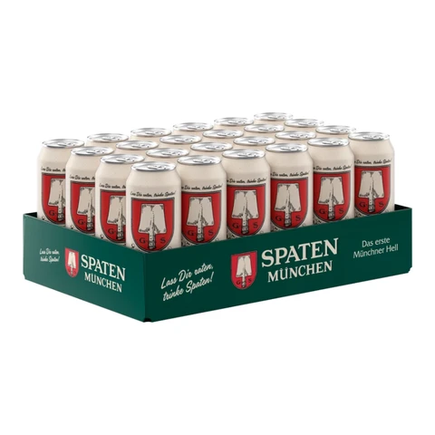 Spaten Münchner Hell Dose 24 × 0,5 L