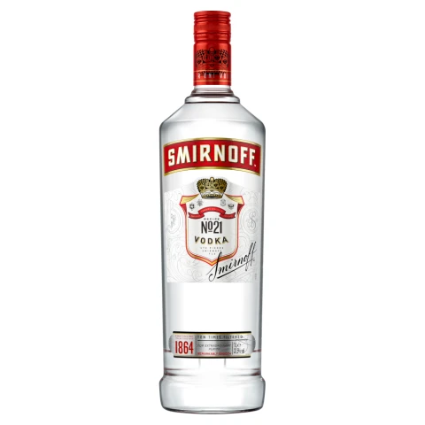 SMIRNOFF TRIPLE DISTILLED VODKA 1L (ABV 37.5%)