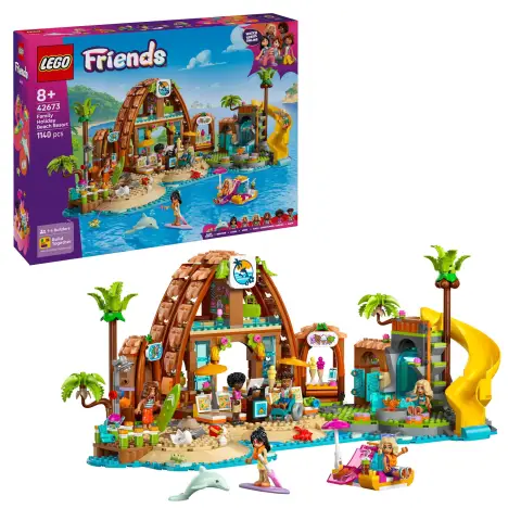 LEGO Friends 42673 Family Holiday Beach Resort