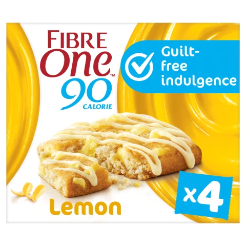 Fibre One Snack Bars Lemon Drizzle Brownie 96G