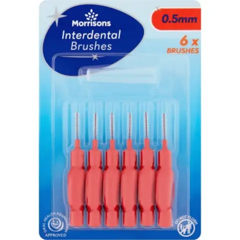 Morrisons Interdental Bruches 0.5mm 6 Pack