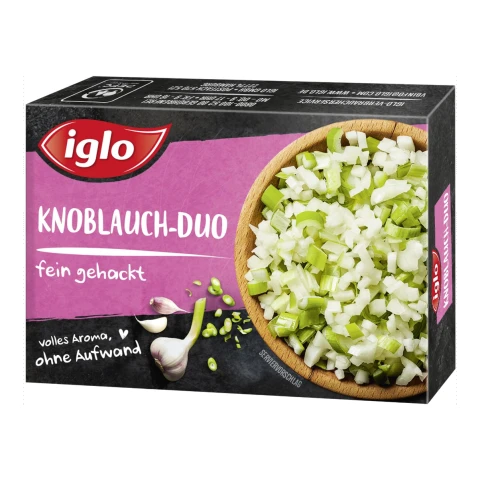 Iglo Knoblauch-Duo fein gehackt  60 g
