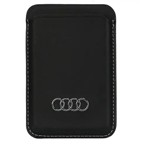 Audi AU-MSCH-Q3/D1-BK Kunstleder Brieftasche Kartenfach Schwarz, schwarz, modern, minimalistisch