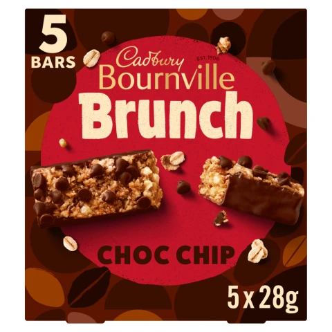 Cadbury Brunch Bournville Cereal Bars 140G