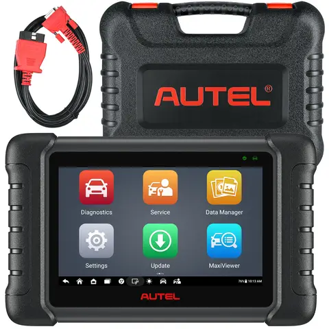 Autel MaxiCheck MX808S OBD2-Scanner, bidirektionales Steuerungs- und Diagnosetool, 28+ Funktionen, Gesamtsystem-Diagnose, gleich wie bei MK808S, MK808