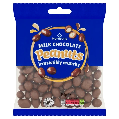 Morrisons Chocolate Coated Peanuts 150g