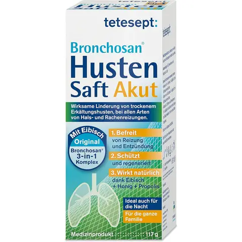 Tetesept Bronchosan Hustensaft Akut 117 g