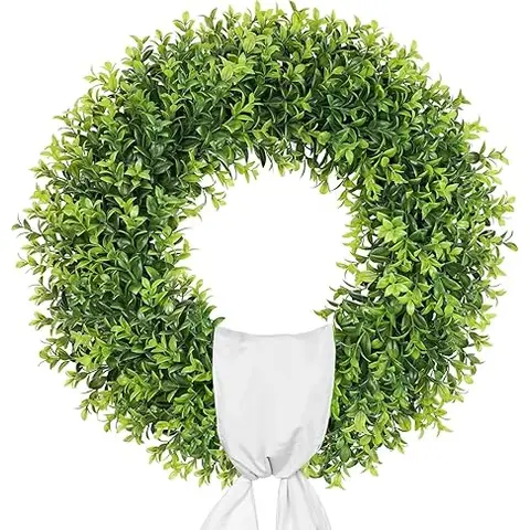 24 Inch Large Boxwood Wreath-1pcs
