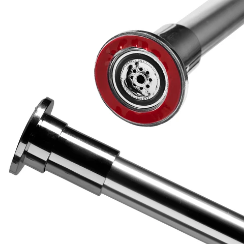 Croydex Shower Curtain Rod Stick n Lock™ Telescopic Chrome 110-260cm