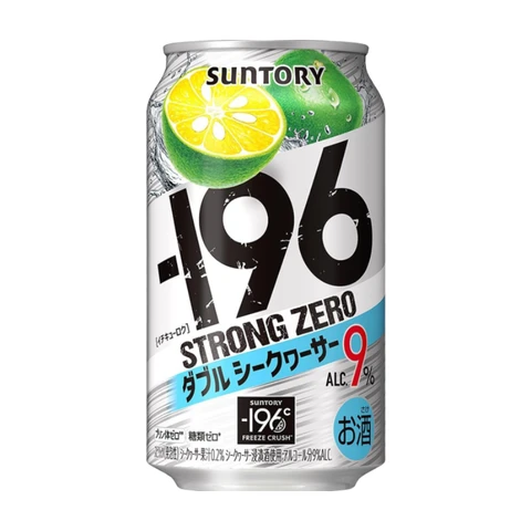 Suntory Strong Zero Double Lime Sour 350ml