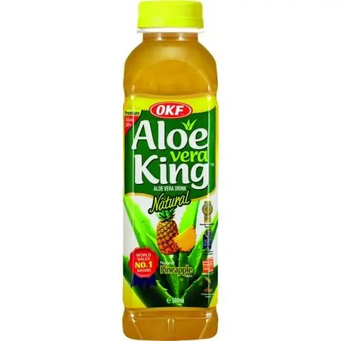 OKF Aloe Vera Getränk Ananas 20x500ml 1 Box (20 Stück)