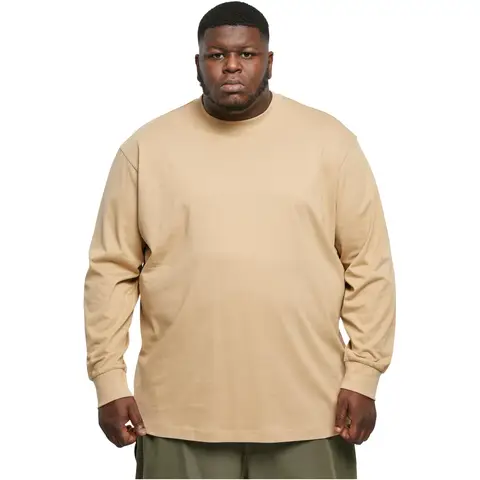 Urban Classics Tall Tee Langarm-T-Shirt unionbeige 5XL