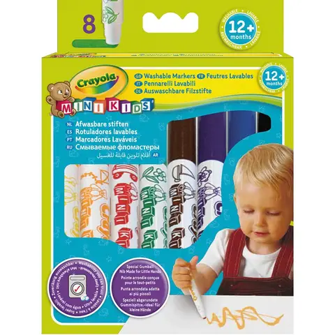 8 marqueurs lavables Mk