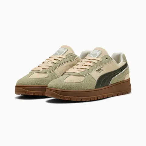 Puma Palermo Alpino Trainers - Canvas/Dark Olive